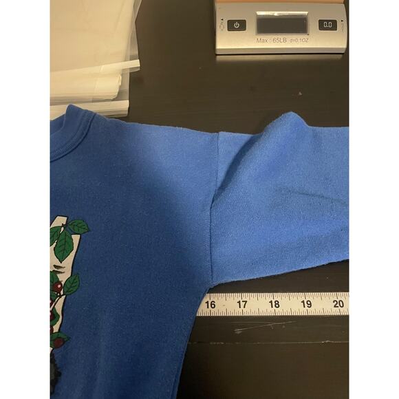 Vintage Angel Fire New Mexico Bear Sweatshirt Youth Size 6 Graphic Pullover 90s - Picture 8 of 10